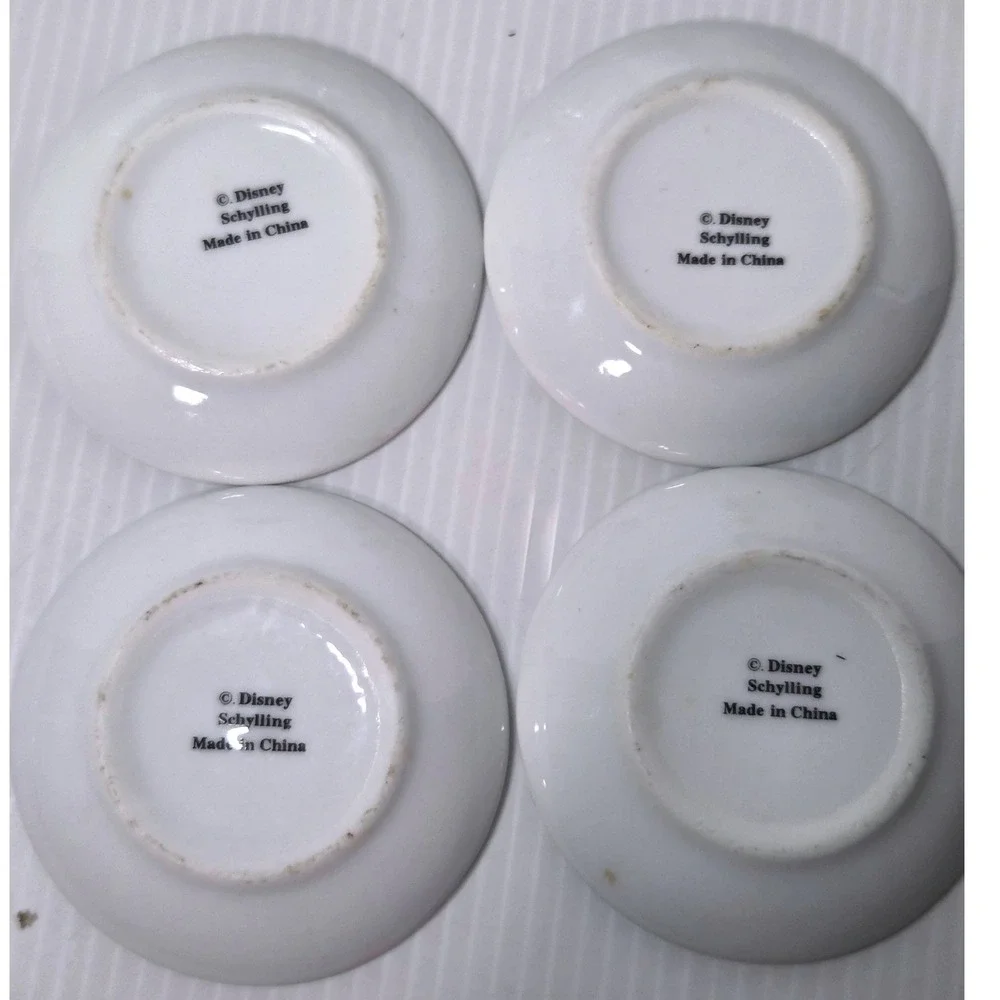 Disney Schylling Classic Winnie the Pooh Mini China Tea Set Incomplete Teapot